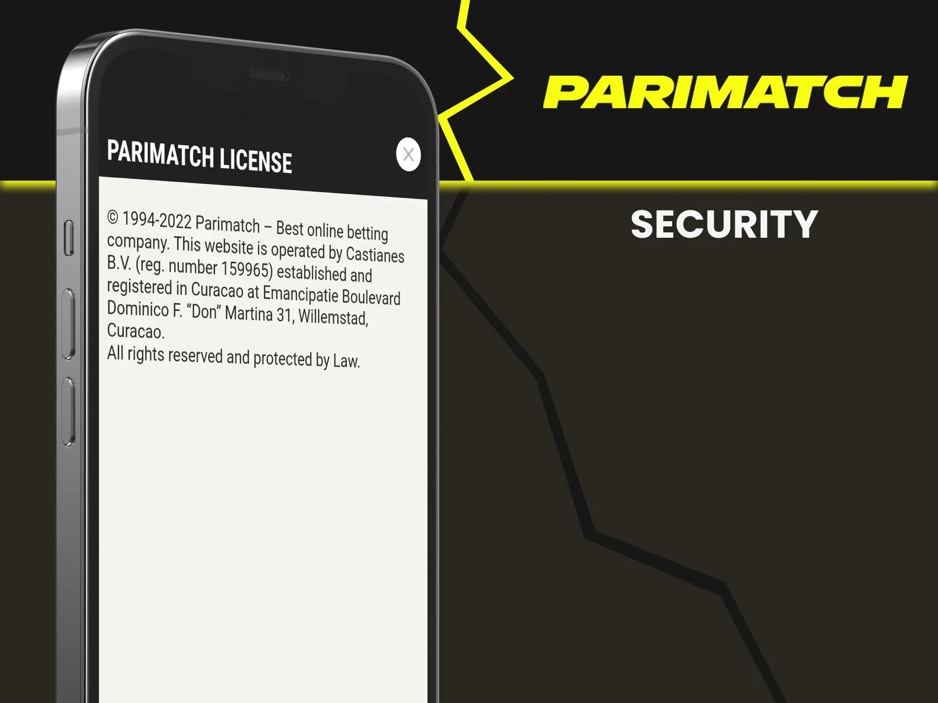 Parimatch is safe and legal.