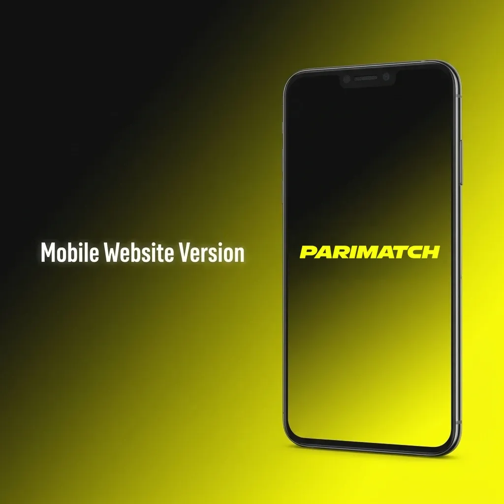 Parimatch mobile website interface showing sports betting and casino options optimised for smartphone browsers