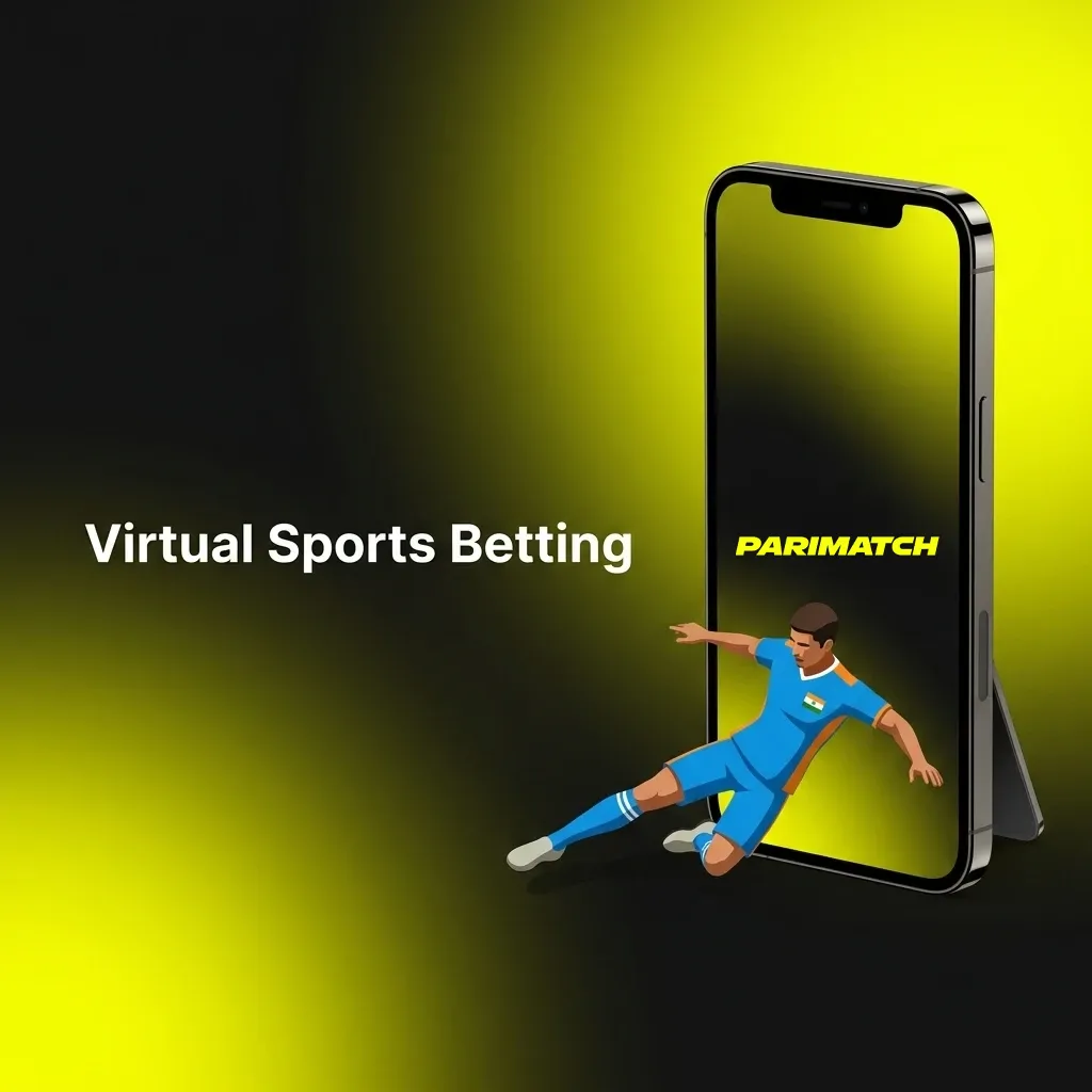 Virtual sports betting on Parimatch including football, cricket, basketball and horse racing simulated events available 24/7